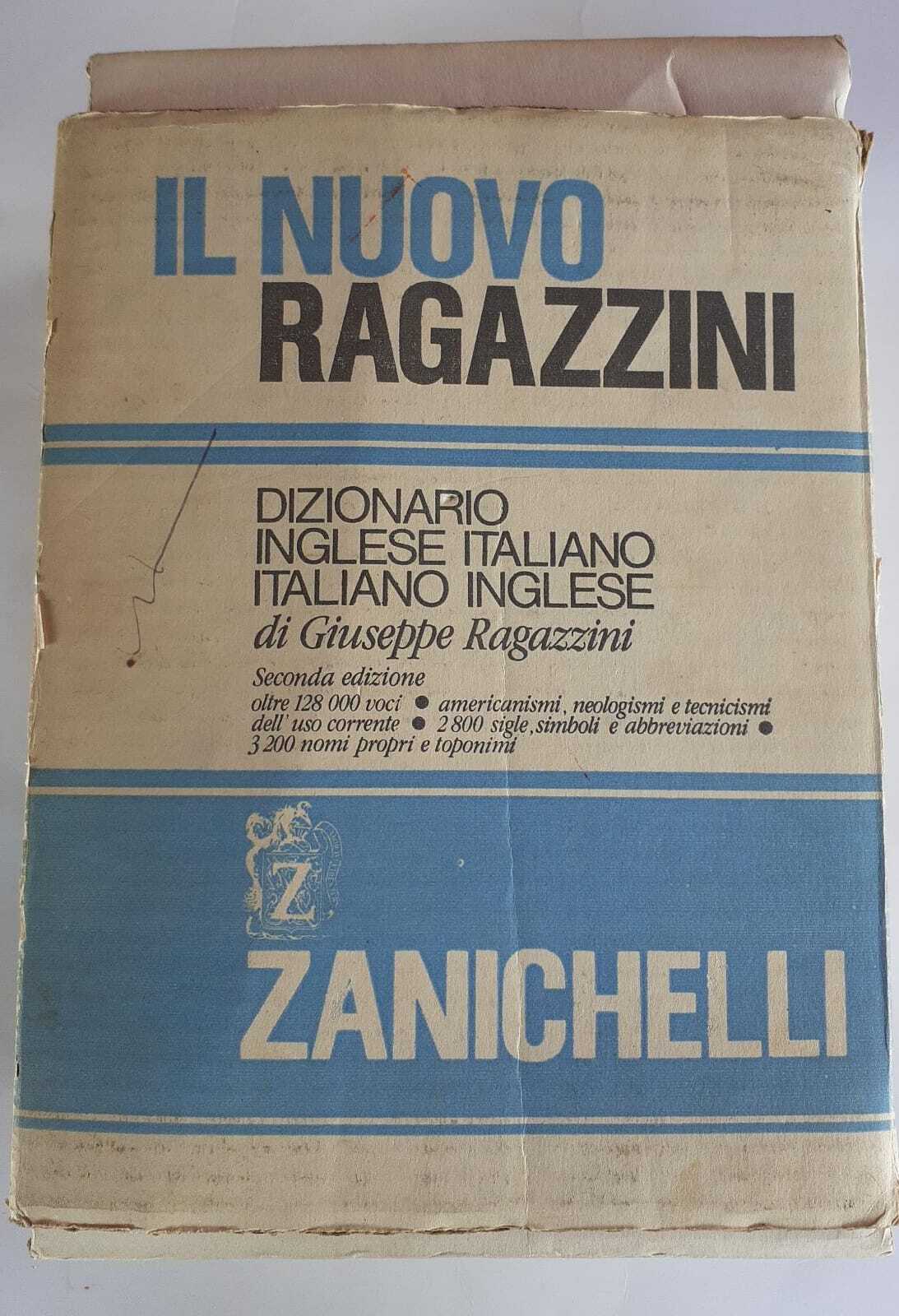 Il nuovo Ragazzini. Dizionario inglese italiano, italiano inglese - copertina