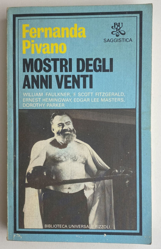 Mostri degli anni venti - copertina