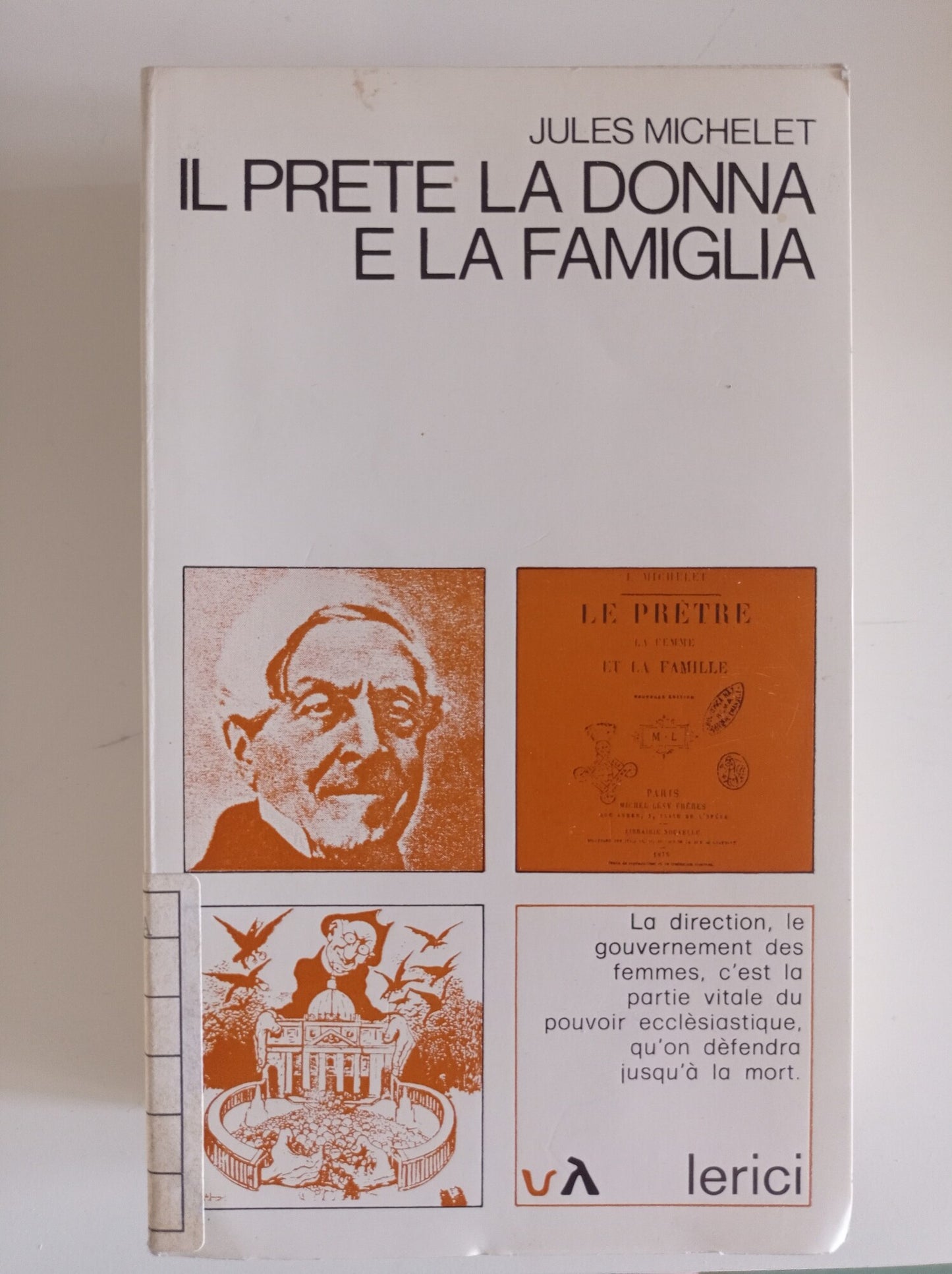 Il prete la donna e la famiglia - copertina