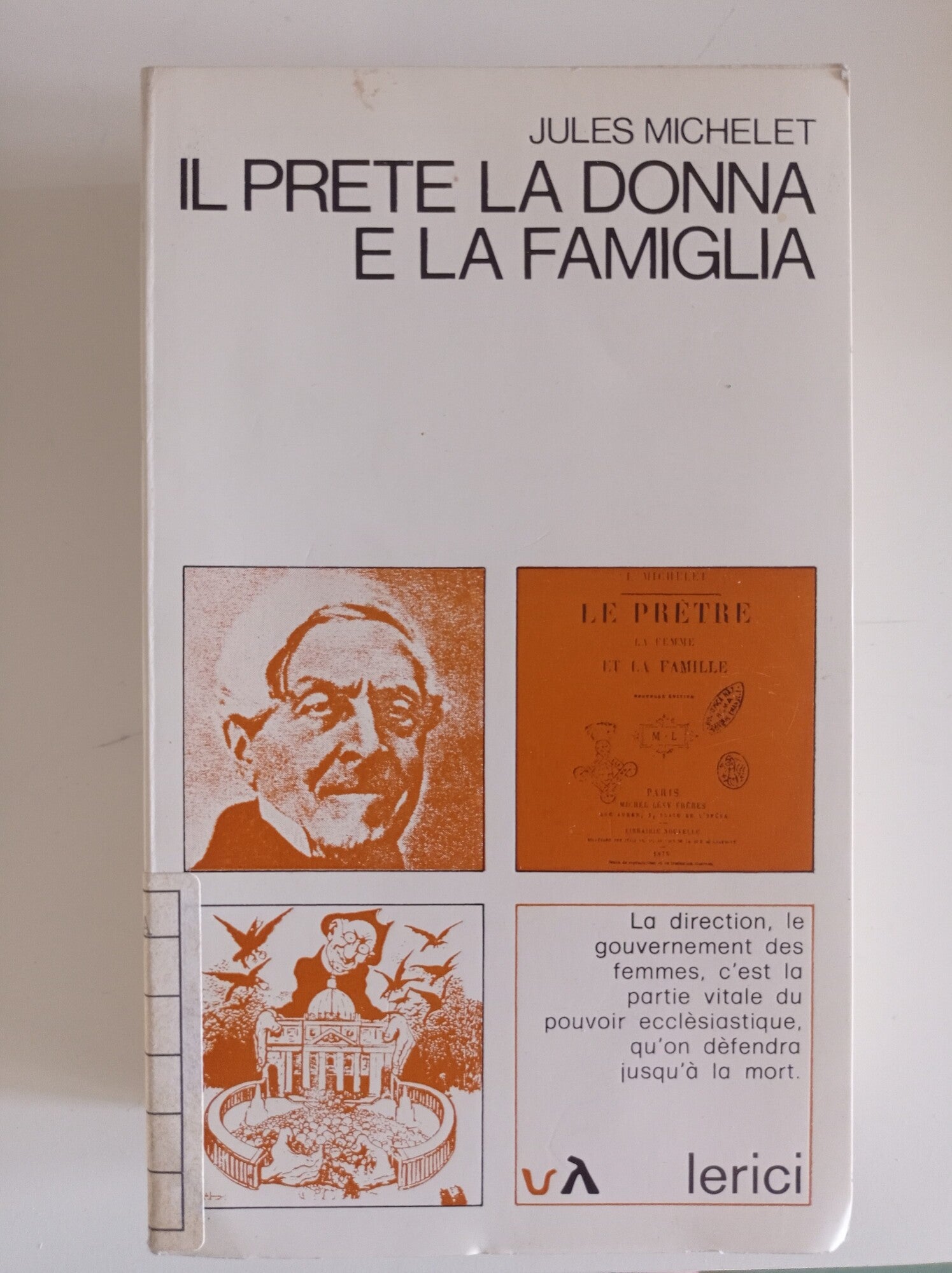 Il prete la donna e la famiglia - copertina