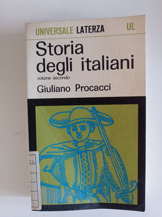 Storia degli italiani Vol. 2 - copertina