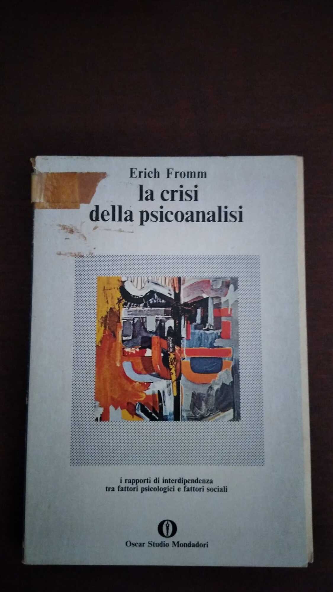 La crisi della psicoanalisi - copertina