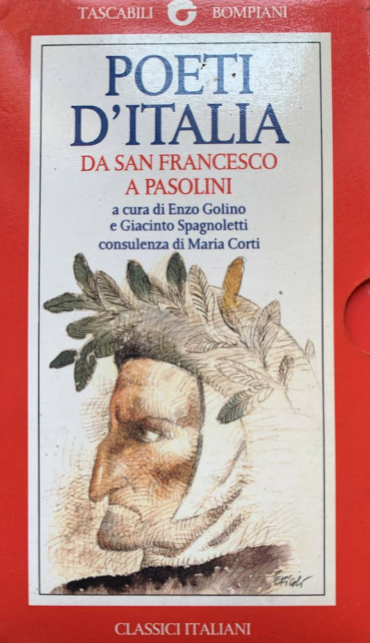Poeti d'italia da San Francesco a Pasolini - copertina