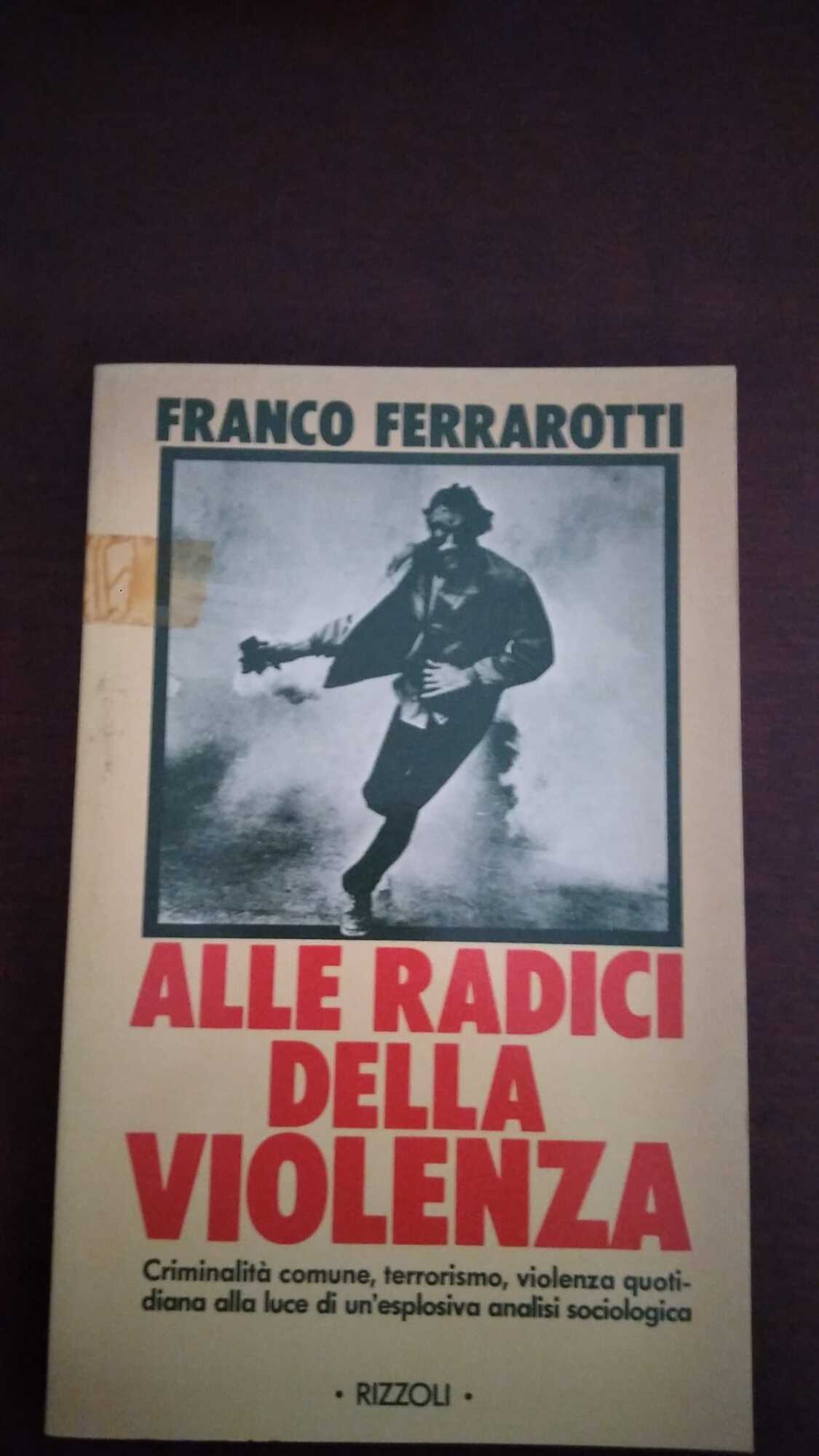 Alle radici della violenza - copertina