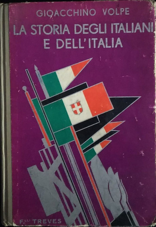 La storia degli italiani e dell'Italia - copertina
