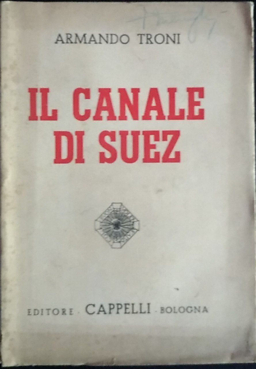 Il canale di Suez - copertina