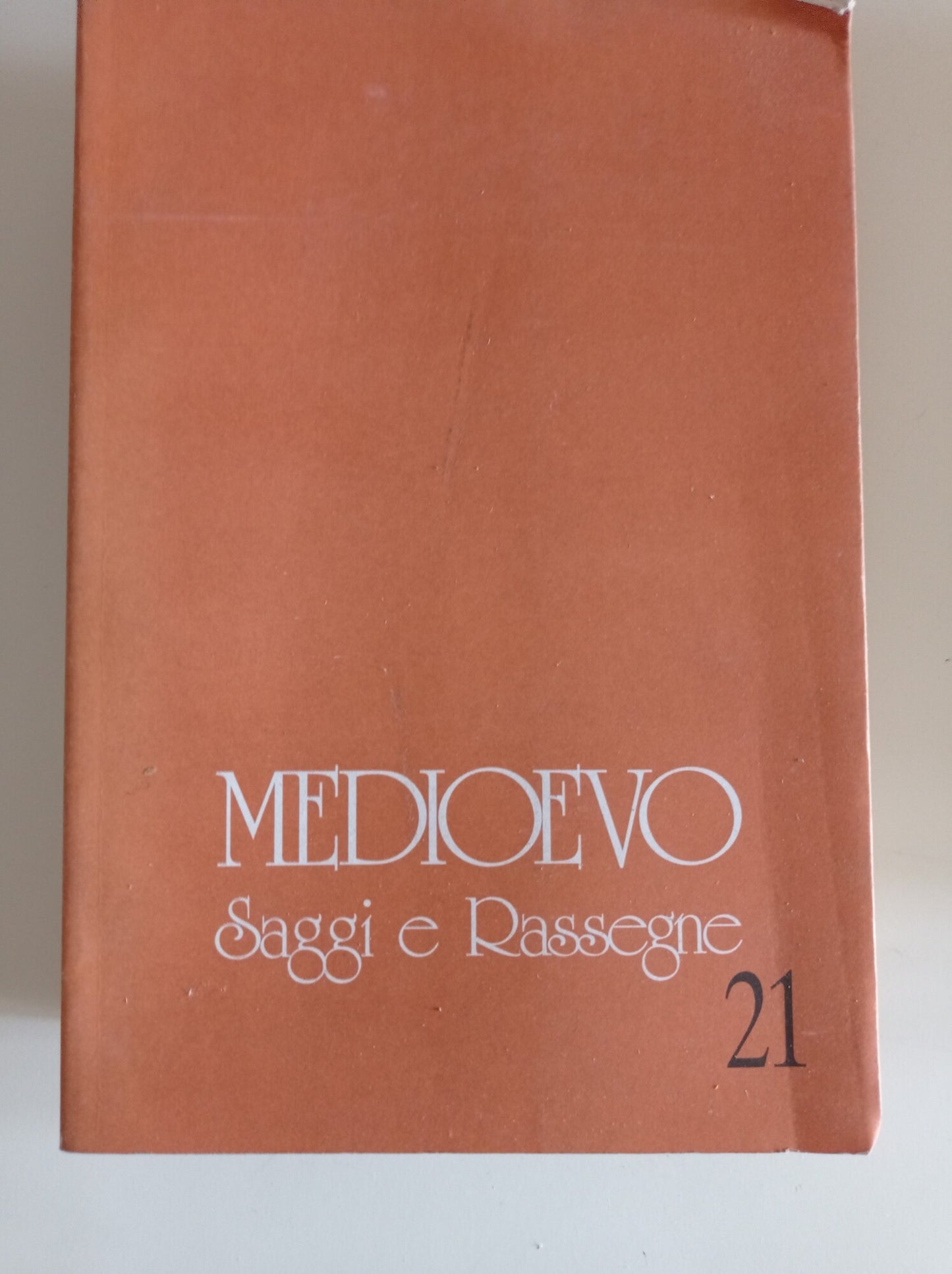 Medioevo Saggi e Rassegne 21 - copertina