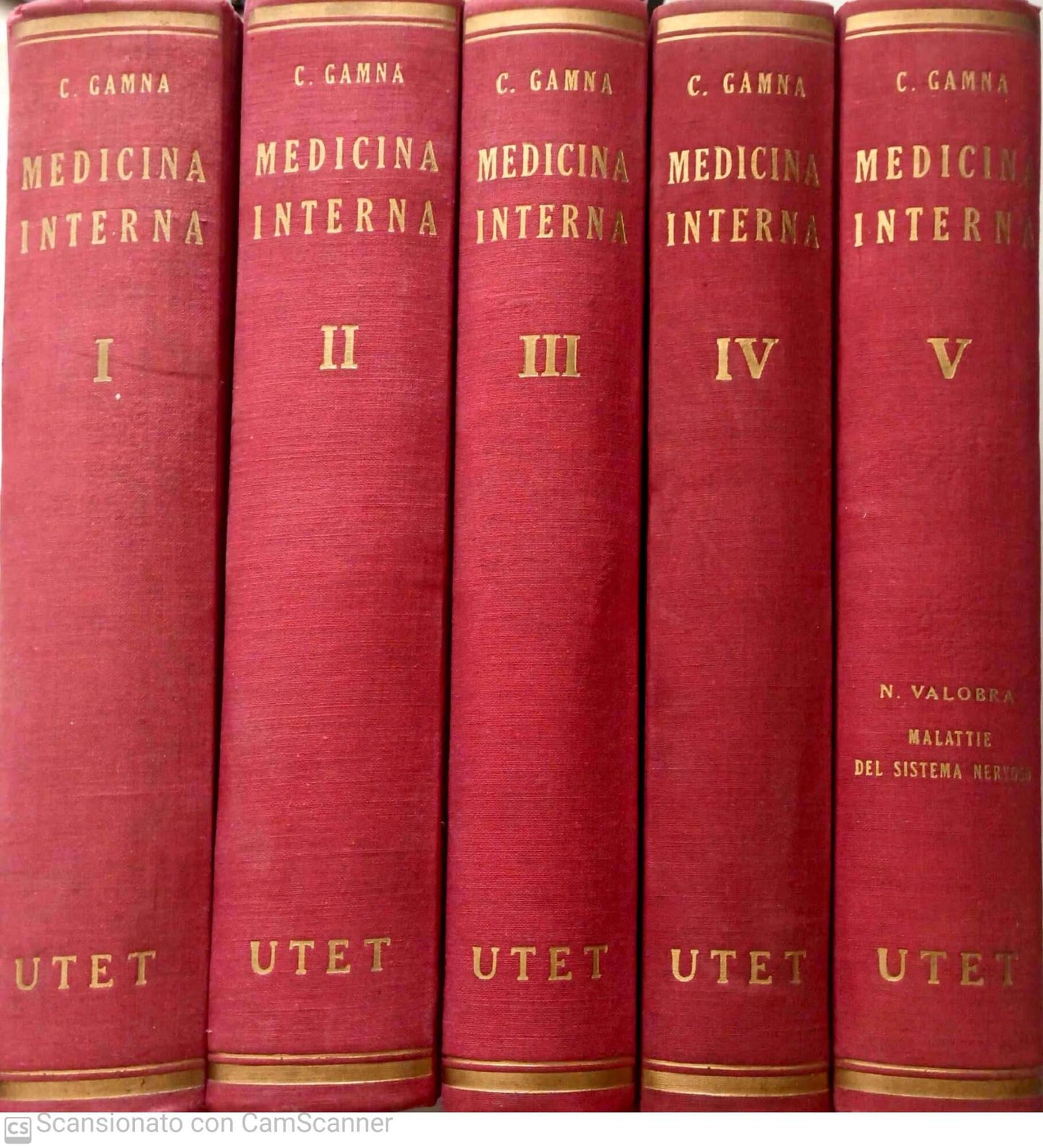 Medicina interna. Volumi 1-2-3-4-5 - copertina