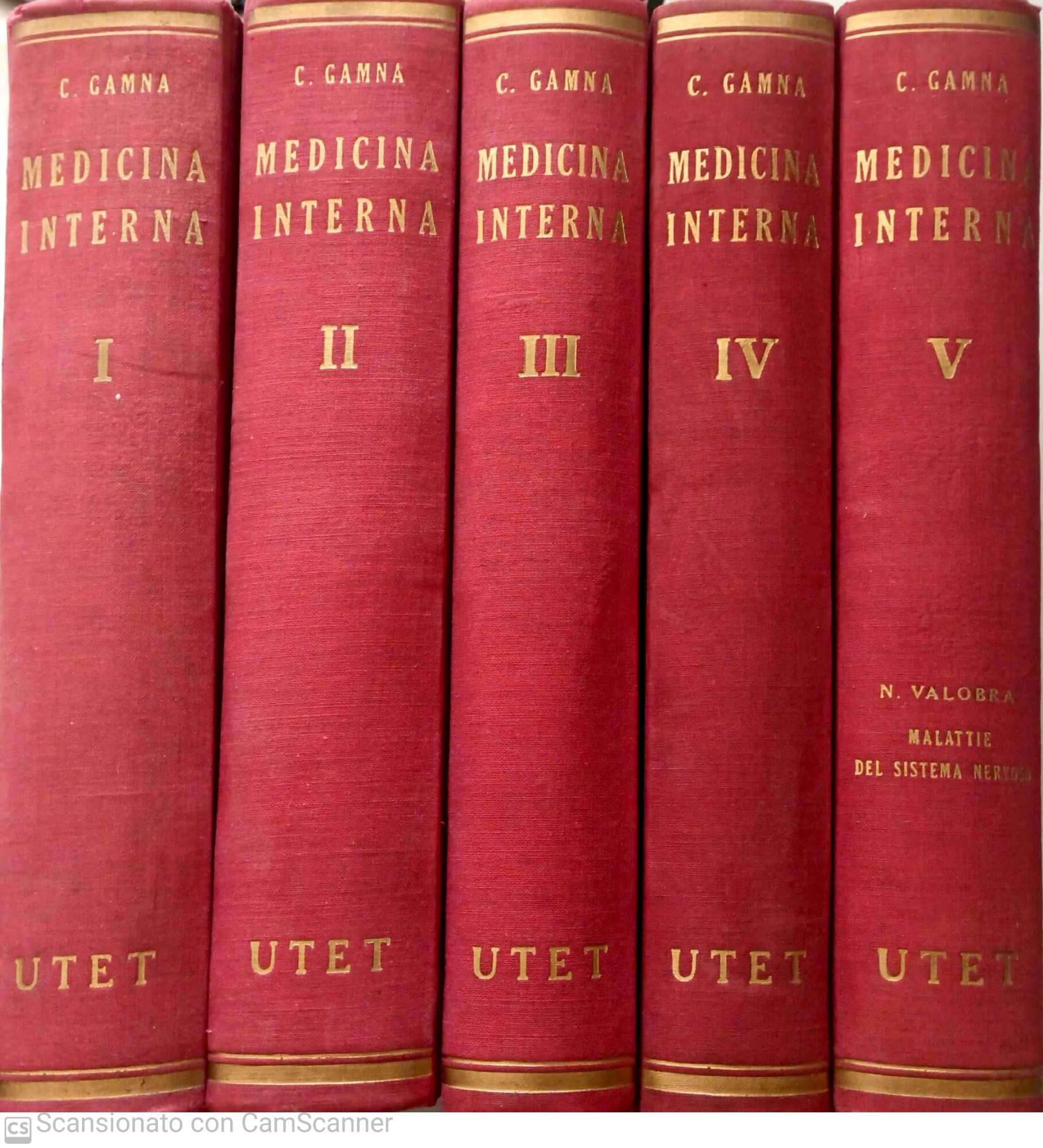 Medicina interna. Volumi 1-2-3-4-5 - copertina