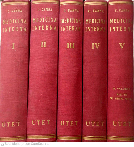 Medicina interna. Volumi 1-2-3-4-5 - copertina
