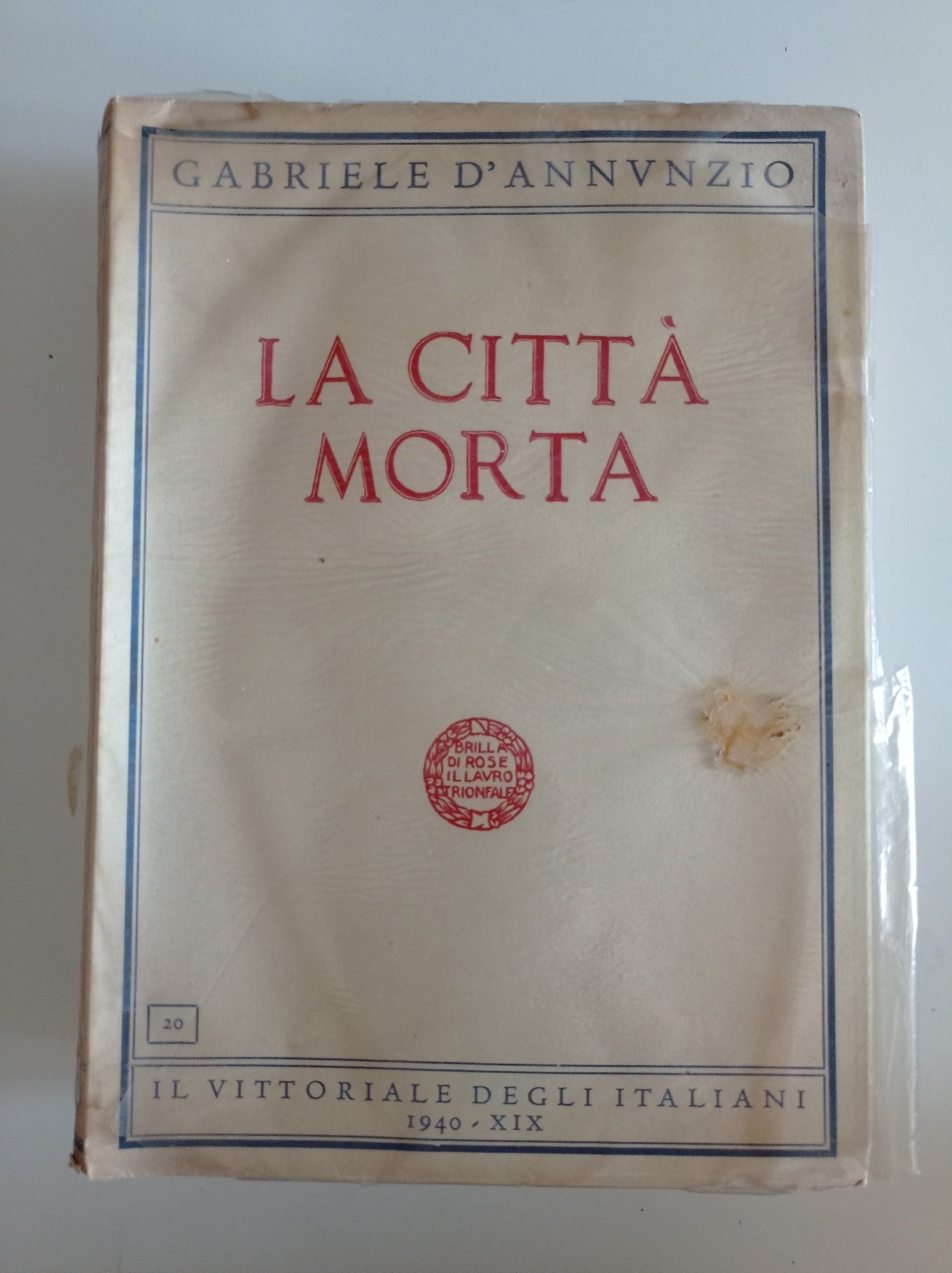 La città morta - copertina