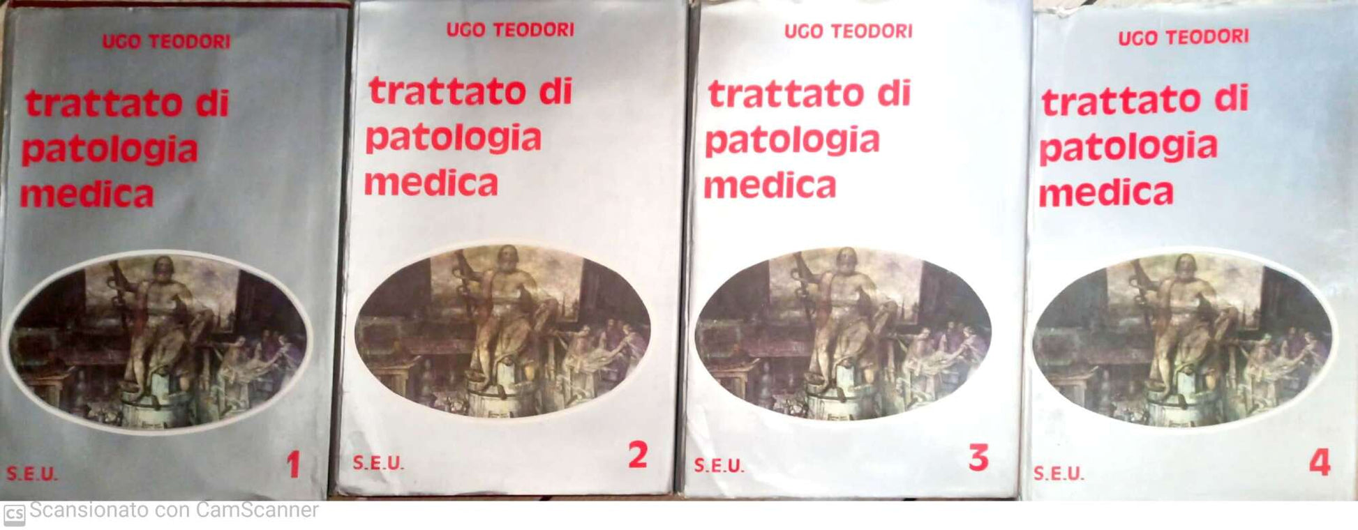 Trattato di patologia medica. Volumi 1-2-3-4 - copertina
