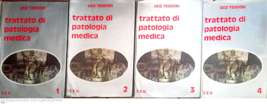 Trattato di patologia medica. Volumi 1-2-3-4 - copertina