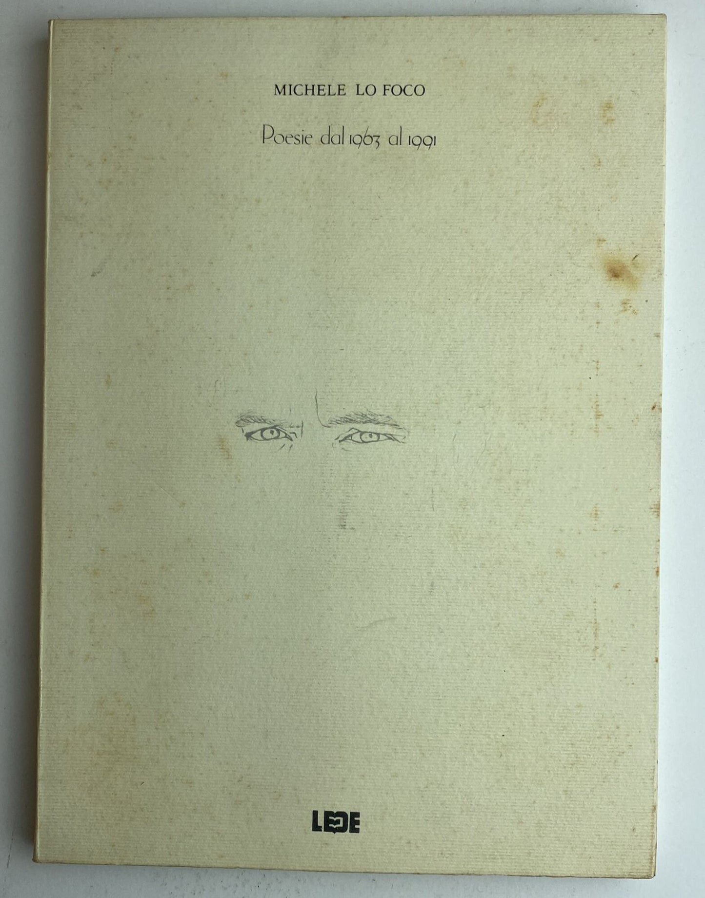 Poesie dal 1963 al 1991 - copertina