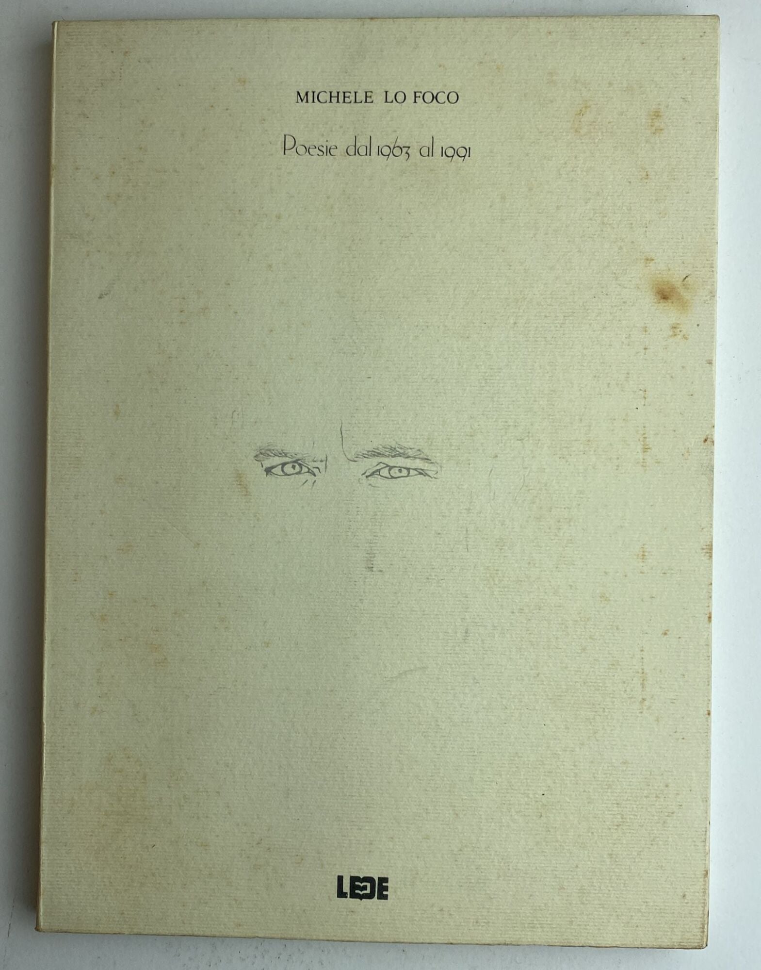 Poesie dal 1963 al 1991 - copertina