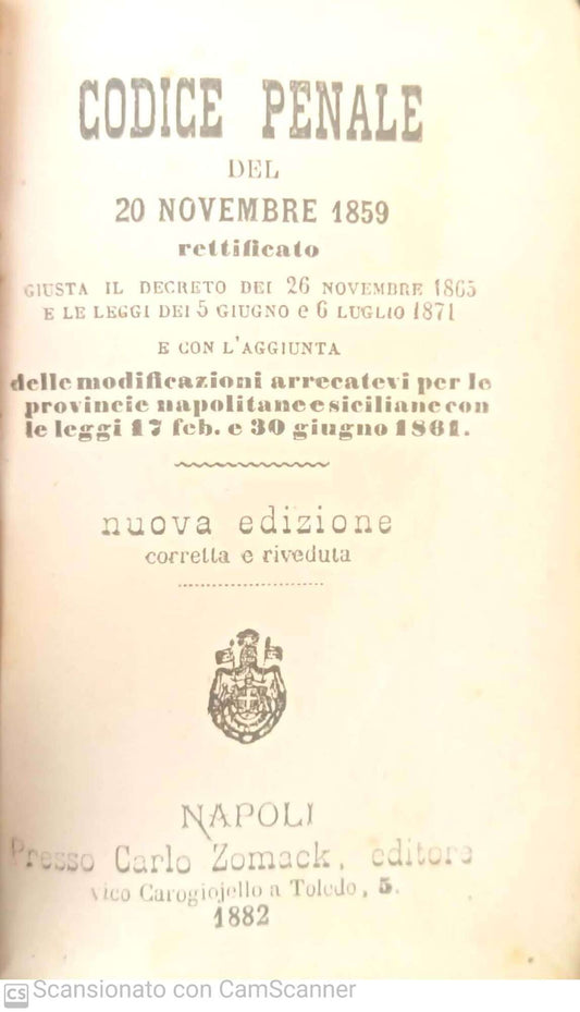 Codice e procedura penale - copertina