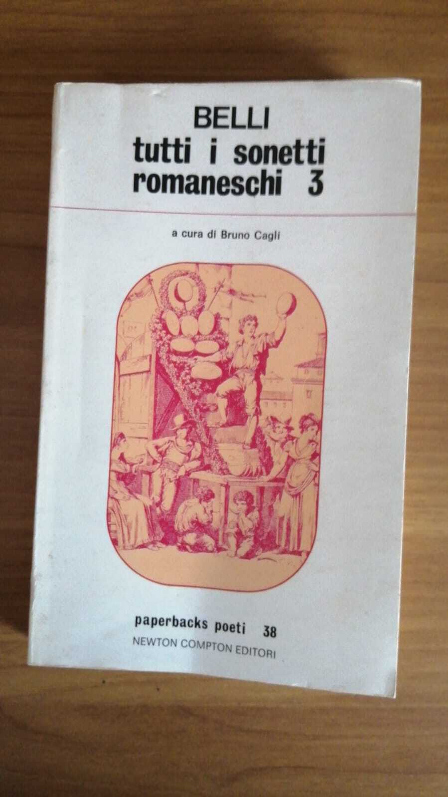 Tutti i sonetti romaneschi   Vol. 3,   a cura di Bruno Cagli - copertina
