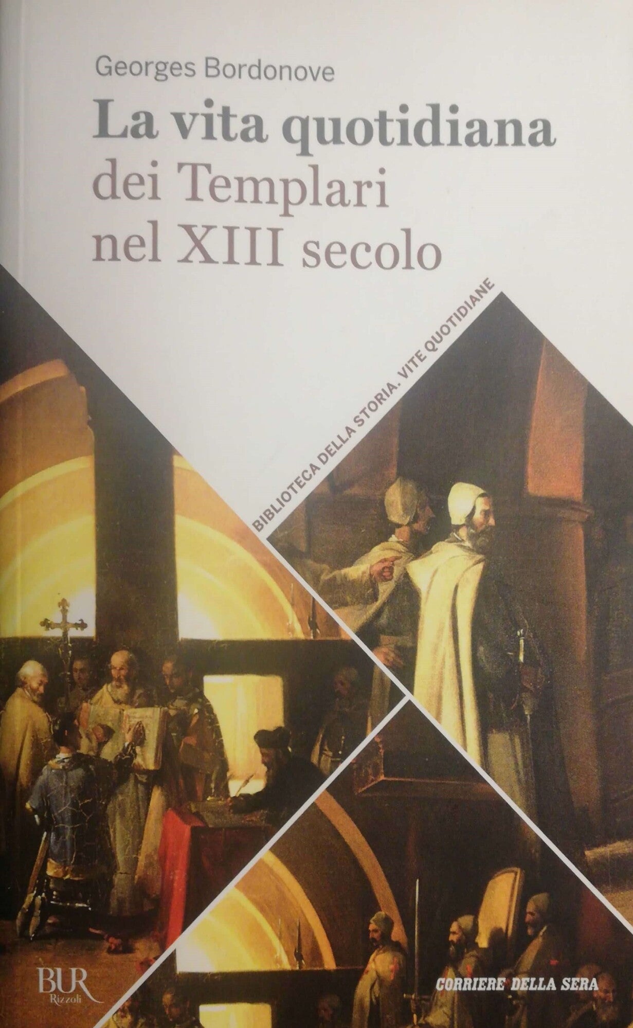 La vita quotidiana dei Templari nel XIII secolo - copertina