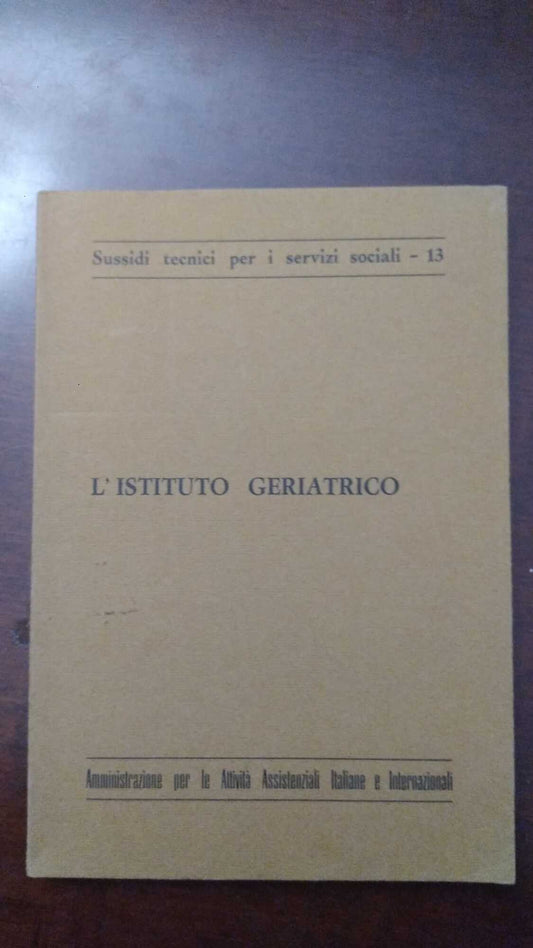 L'istituto geriatrico - copertina