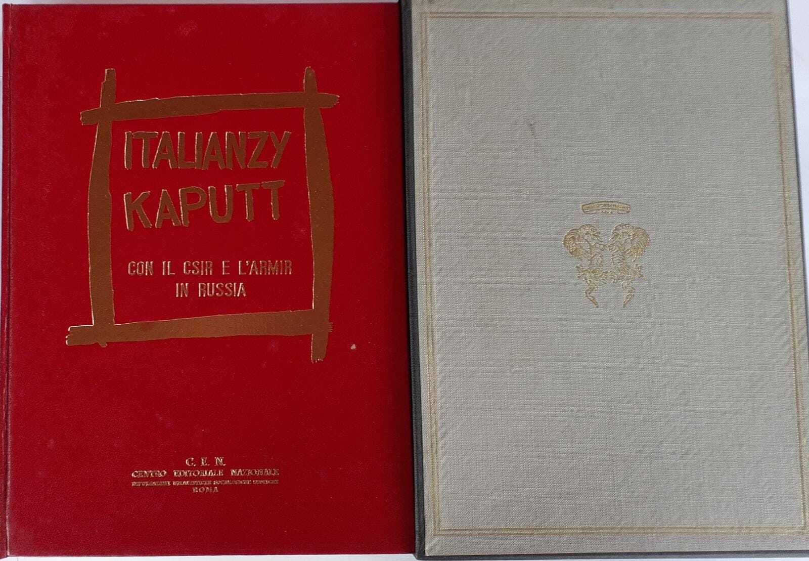 Italianzy Kaputt con il Csir e l'Armir in Russia - copertina