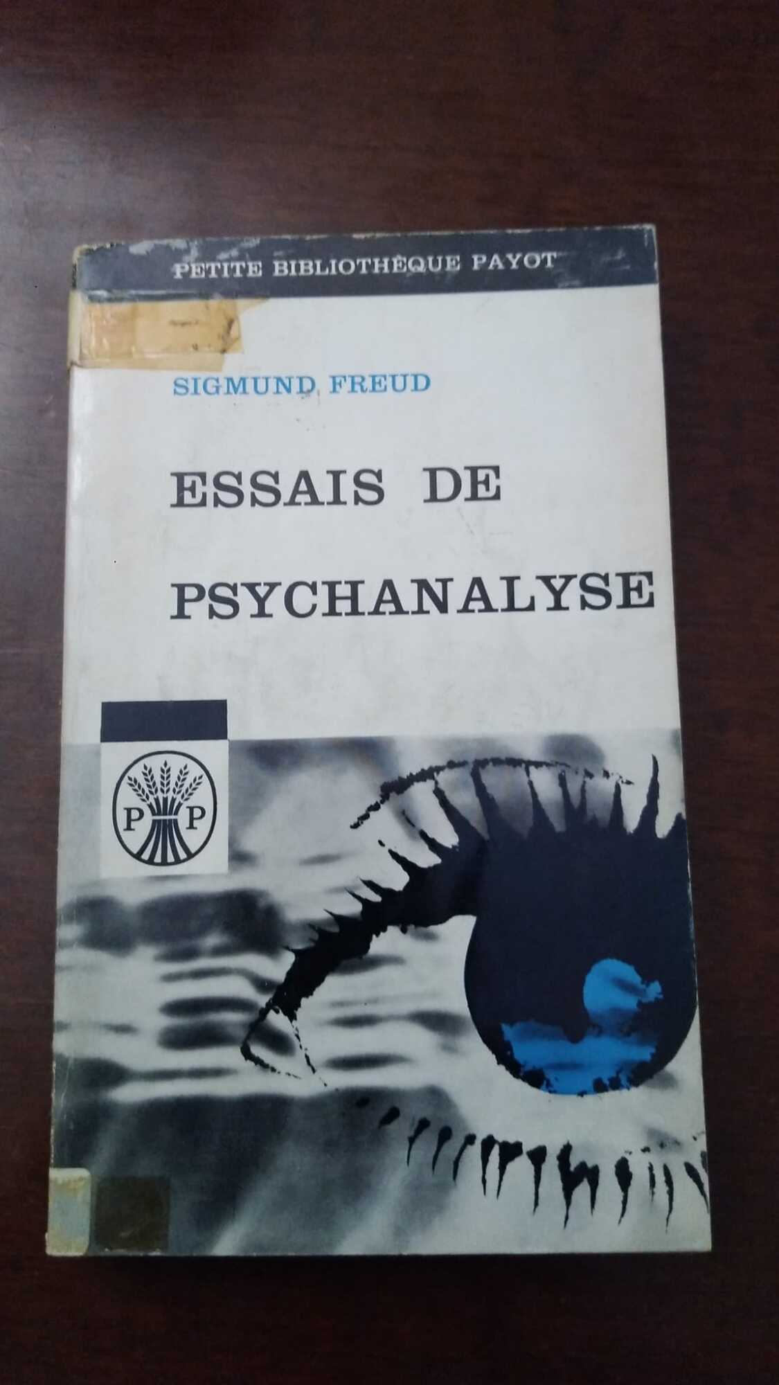 Essais de psychanalyse - copertina