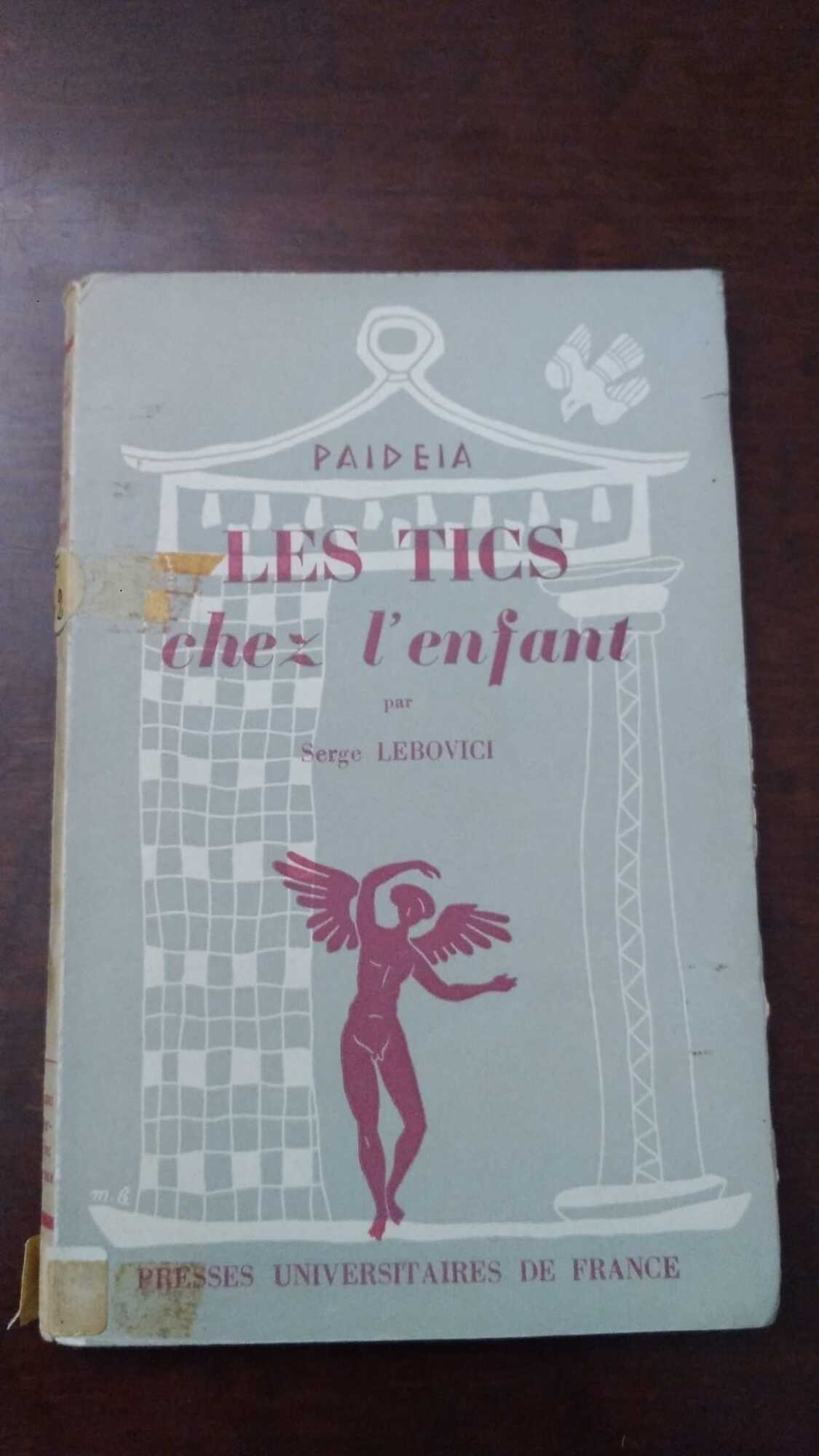 Les tics chez l'enfant - copertina
