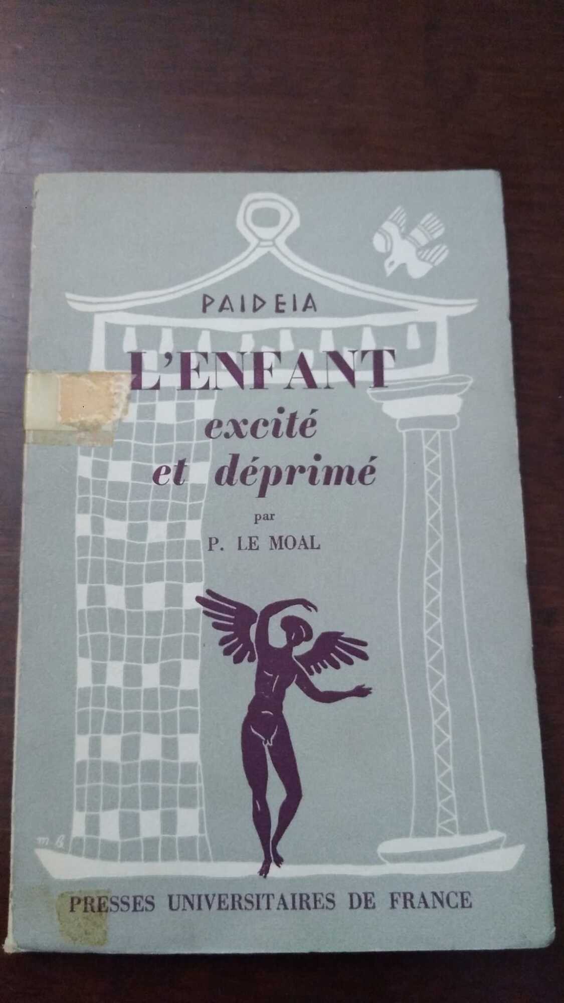 L'enfant excité et déprimé - copertina