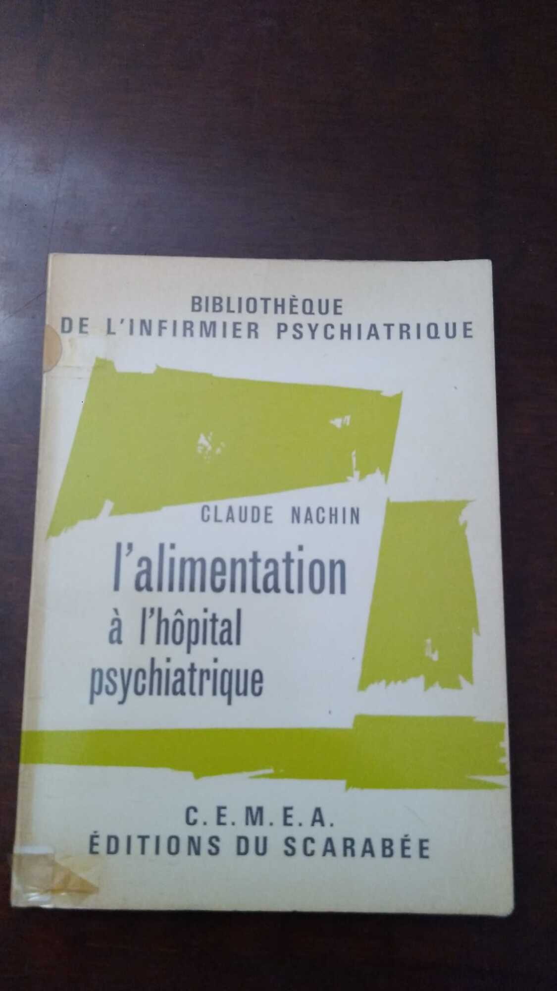 L'alimentation a l hopital psychiatrique - copertina