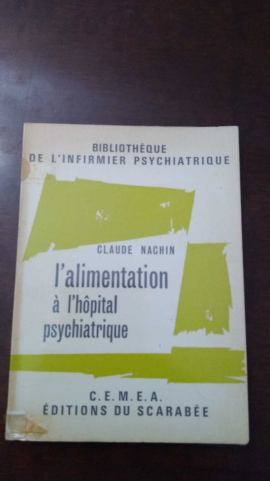 L'alimentation a l hopital psychiatrique - copertina
