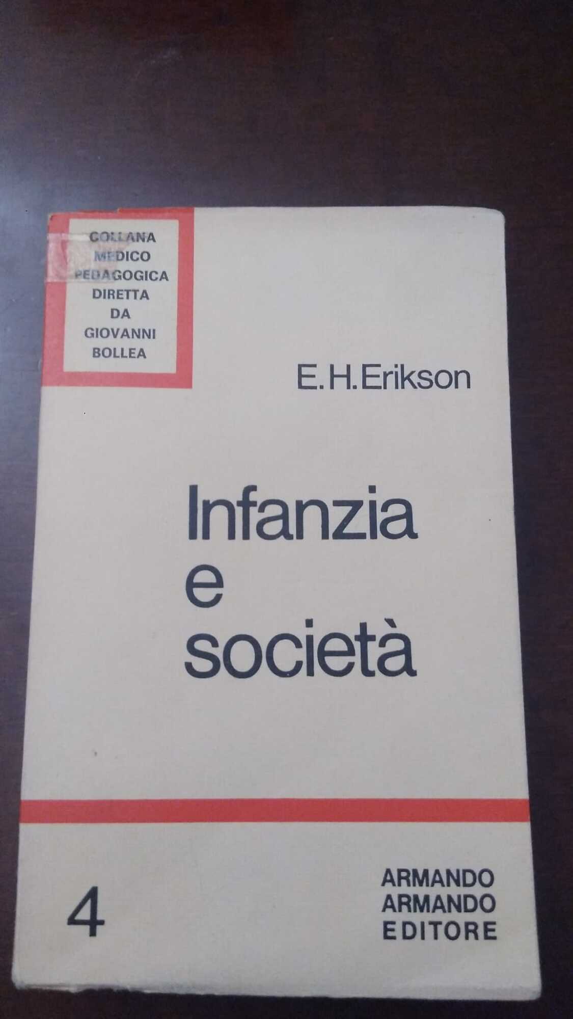 Infanzia e società - copertina