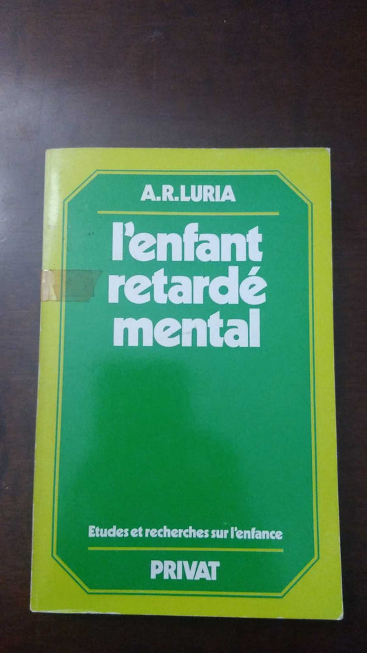 L'enfant retardè mental - copertina