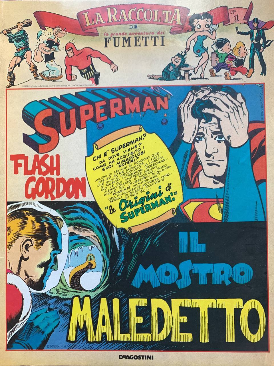 Superman - Flash Gordon - copertina