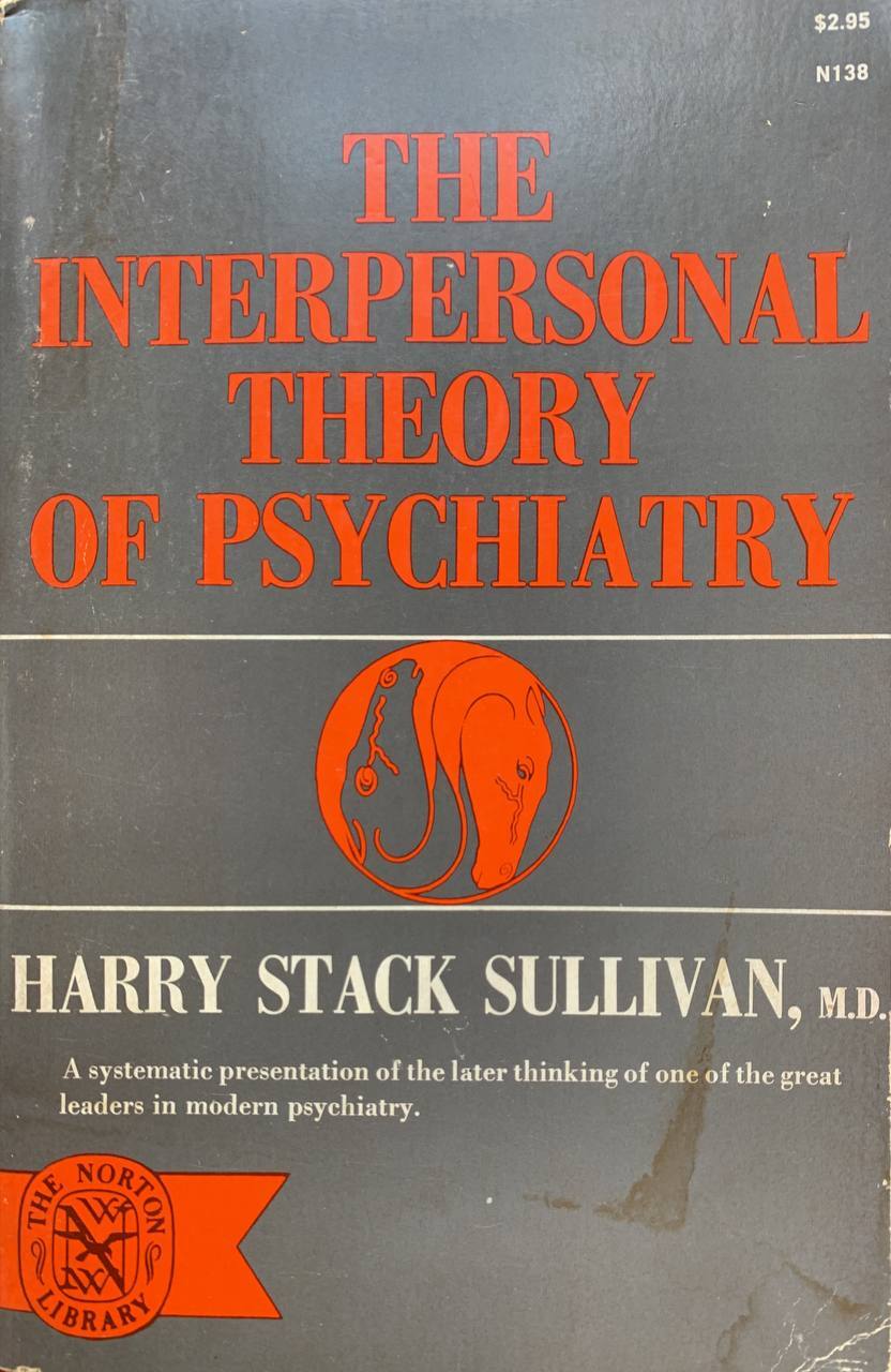 The interpersonal theory of psychiatry - copertina