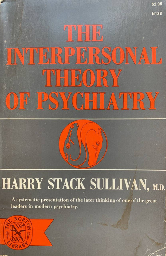 The interpersonal theory of psychiatry - copertina
