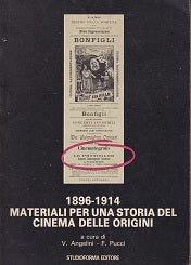 1896-1914. Materiali per una storia del cinema delle origini. - copertina