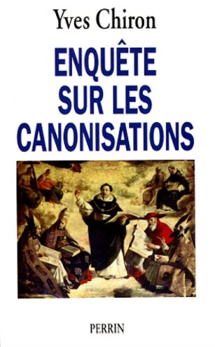 Enquête sur les canonisations - copertina