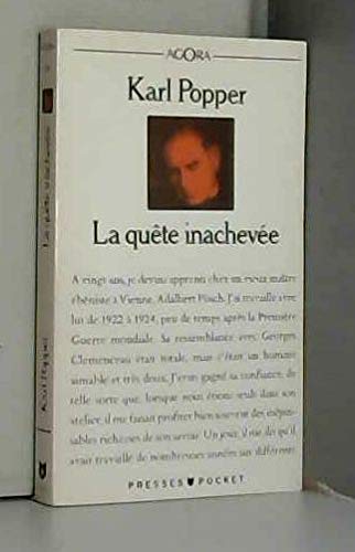La Quête inachevée : Autobiographie intellectuelle - copertina