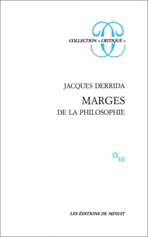Marges de la philosophie - copertina