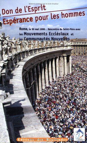 Don de l'Esprit, espérance pour les hommes - copertina