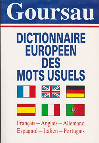Dictionnaire europeen des mots usuels, vol. 1. Inglese, Francese, Tedesco, Spagnolo, Italiano, Portoghese - copertina