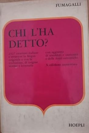 Chi l'ha detto? - copertina