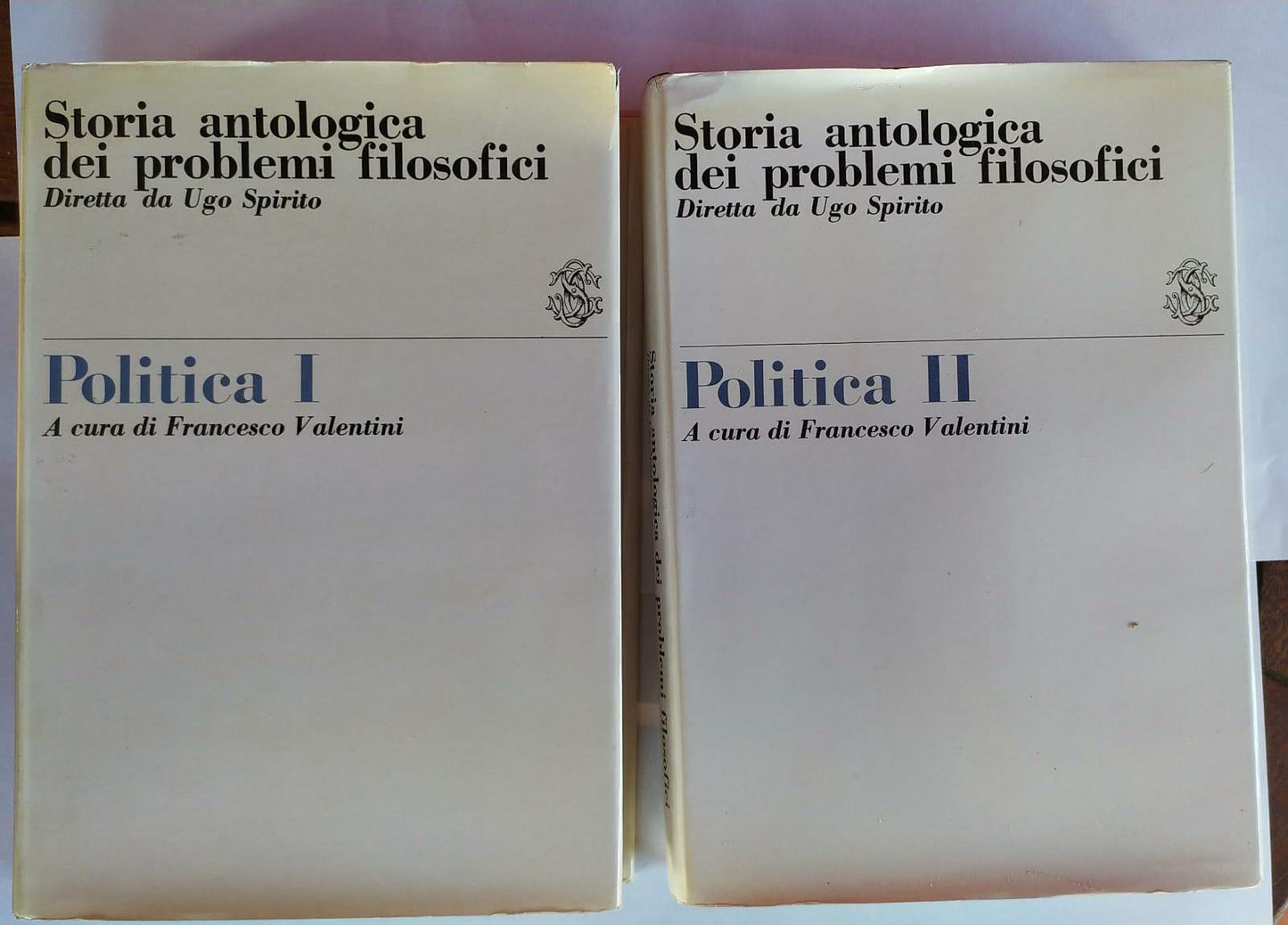 Politica I II - copertina