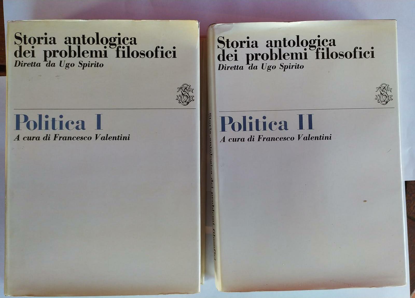 Politica I II - copertina