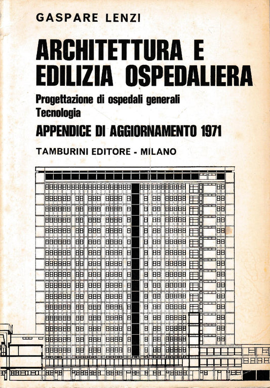 Architettura e edilizia ospedaliera - copertina