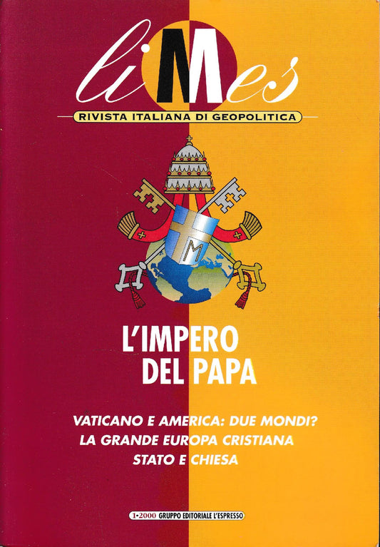 Limes. Rivista italiana di geopolitica. L'impero del Papa - copertina
