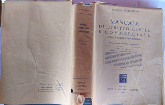Manuale di diritto civile e commerciale. Volume III - copertina