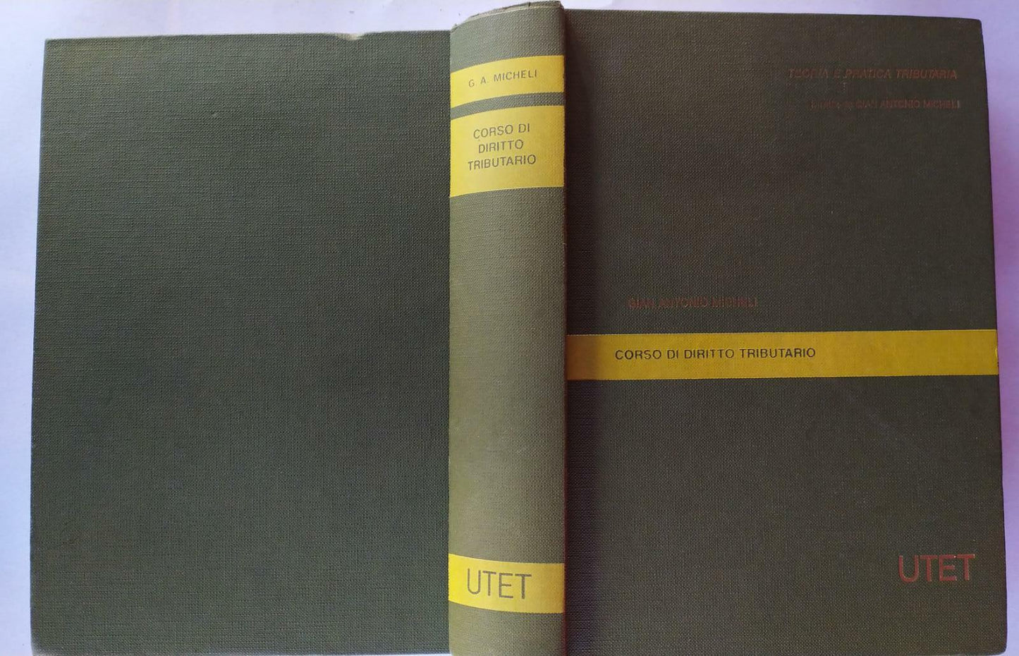 Corso di diritto tributario - copertina