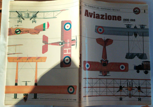Aviazione 1900-1918 parte prima - copertina