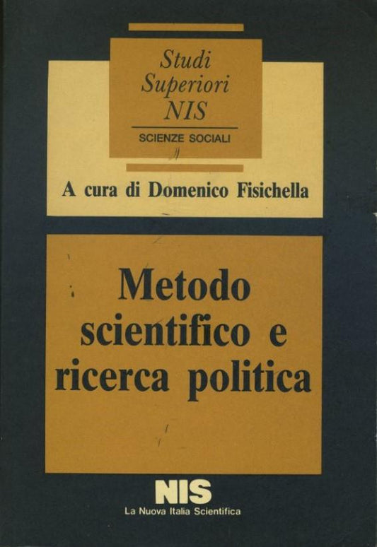 Metodo scientifico e ricerca politica - copertina
