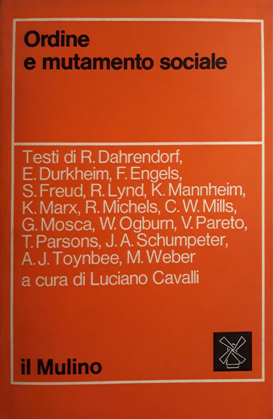 Ordine e mutamento sociale - copertina